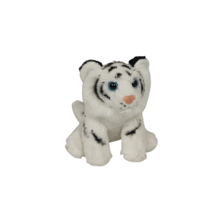 Obrázek z Tygr bílý sedící plyš 14cm 